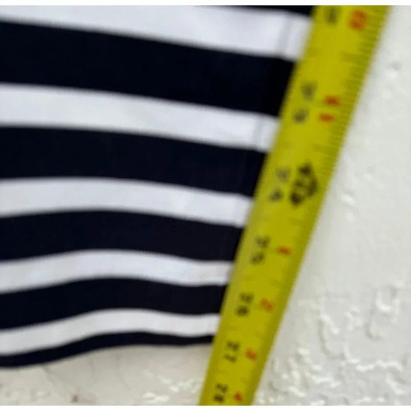 New Express Womens Low Rise Skinny Leg Ankle Fit Sailor Pants Stripes Sz 6R - Picture 9 of 14